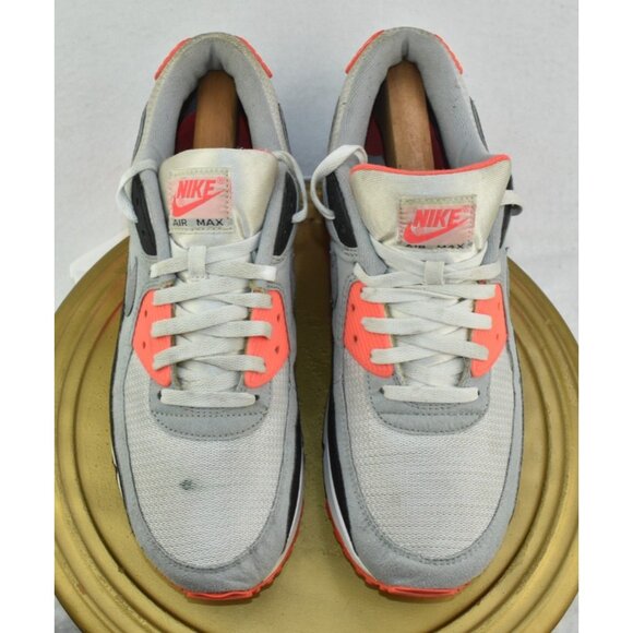 Nike Air Max 90 Infrared OG classic CT Mens Shoes Size 13 Gray/Black Sneakers - Picture 6 of 12